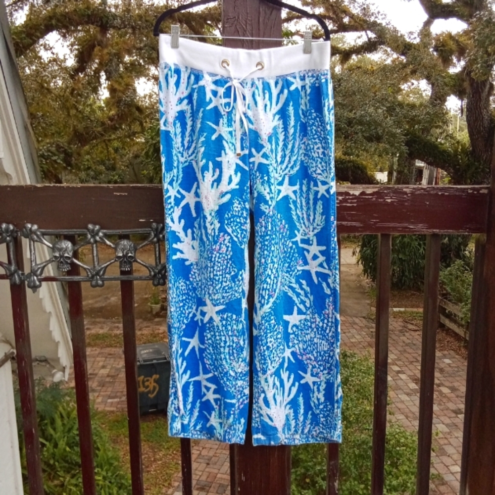 Lilly Pulitzer Beach Pants Large